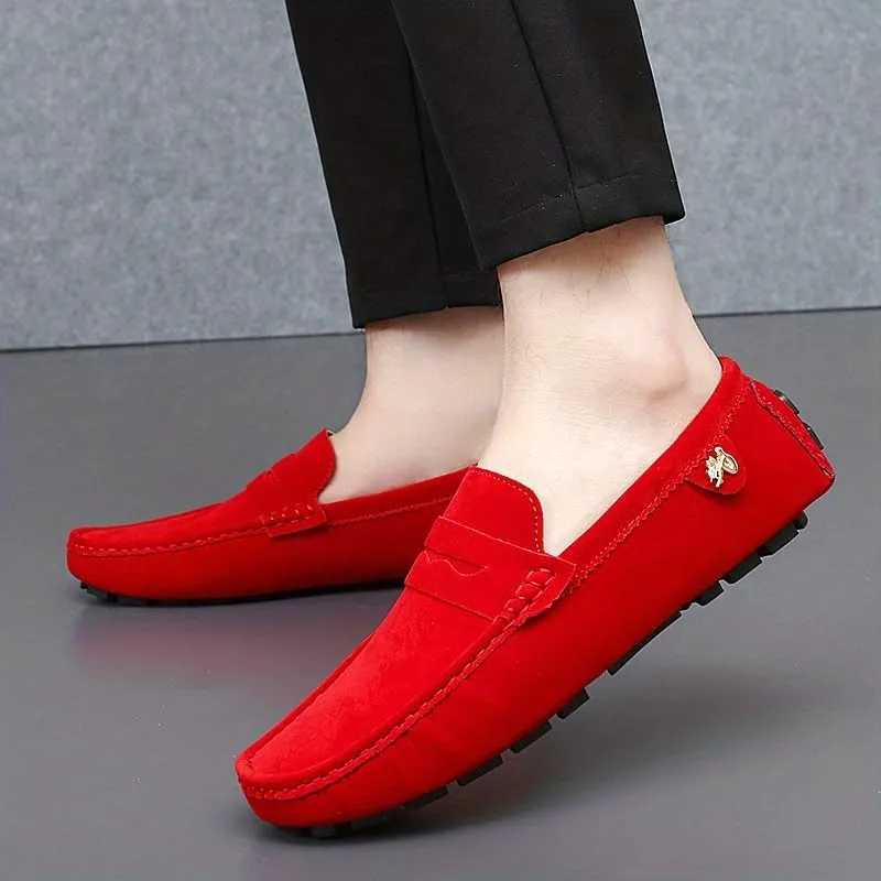 Men's Moccasins Penny Loafer Shoes, Driving Shoes, Comfy Non-Slip Slip On Shoes, Men's Footwear, All Seasons