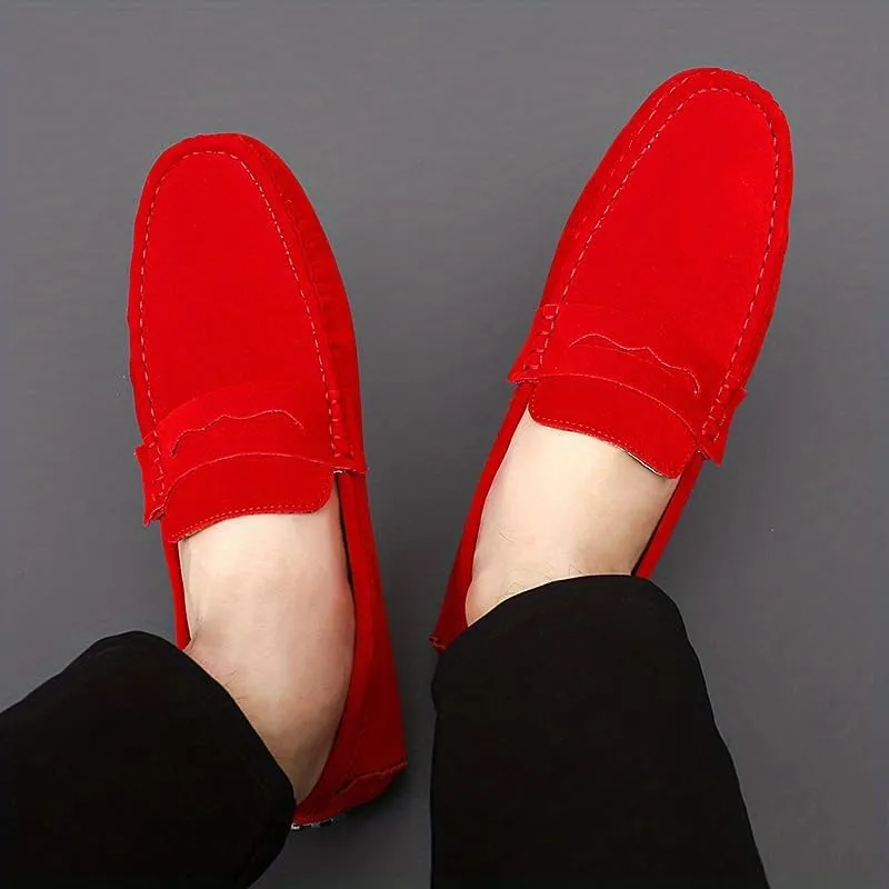 Men's Moccasins Penny Loafer Shoes, Driving Shoes, Comfy Non-Slip Slip On Shoes, Men's Footwear, All Seasons