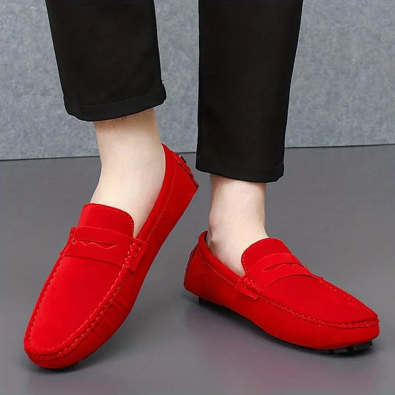Men's Moccasins Penny Loafer Shoes, Driving Shoes, Comfy Non-Slip Slip On Shoes, Men's Footwear, All Seasons