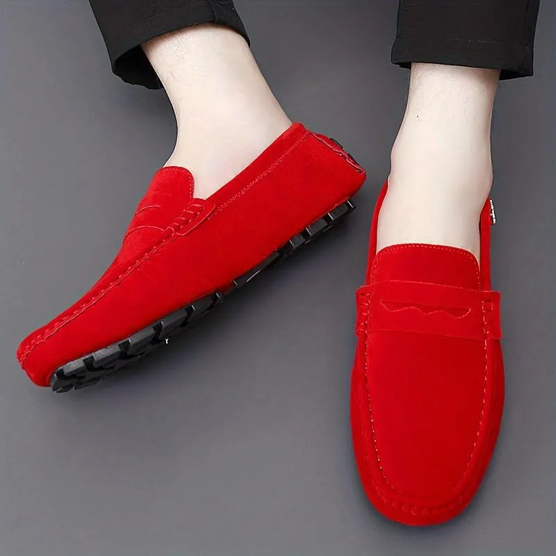 Men's Moccasins Penny Loafer Shoes, Driving Shoes, Comfy Non-Slip Slip On Shoes, Men's Footwear, All Seasons