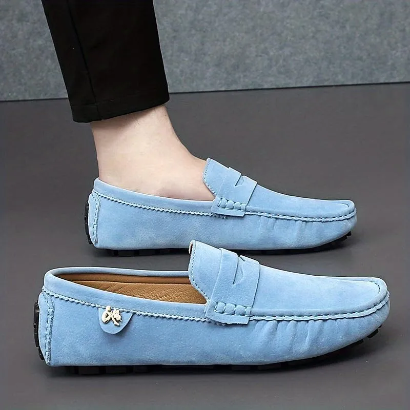Men's Moccasins Penny Loafer Shoes, Driving Shoes, Comfy Non-Slip Slip On Shoes, Men's Footwear, All Seasons