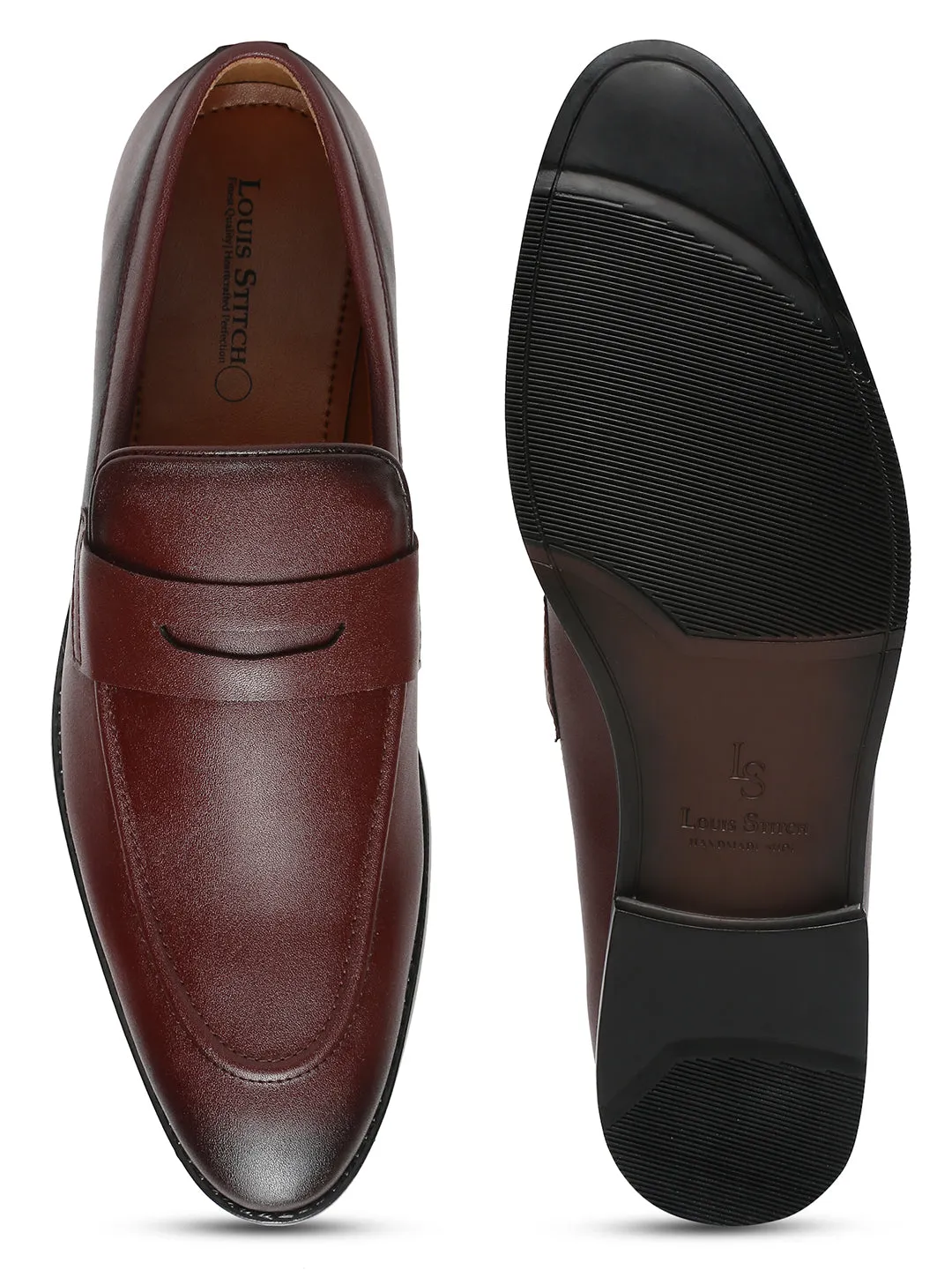 Men's Rosewood Slipon Style Comfortable Moccasins