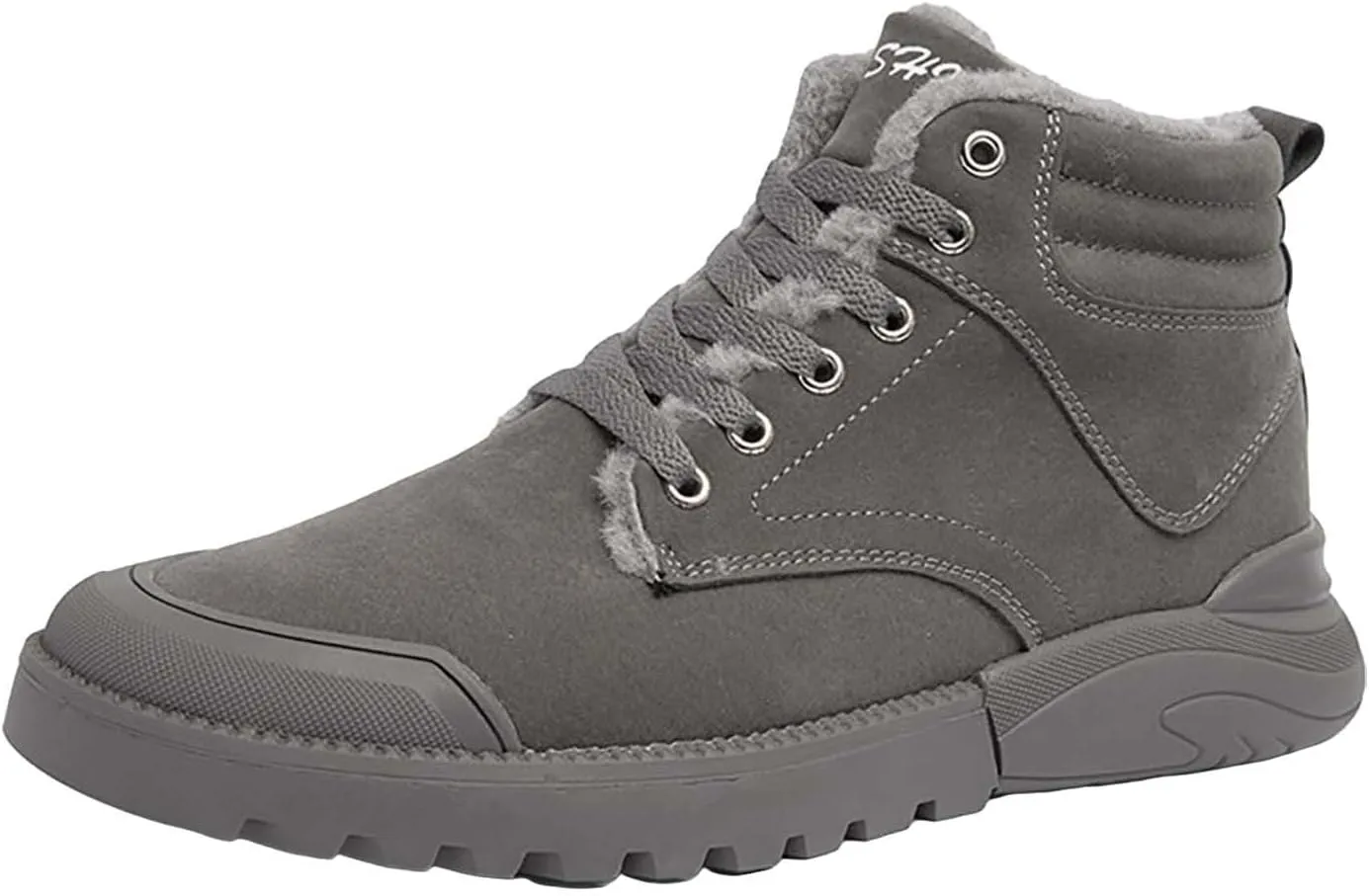 Mens Work Boots Slip On Hiking Sneakers Ankle Ladies Women Safety Shoes Winter Mid Waterproof Outdoor Botas Lightweight Hike Grounded Footwear
