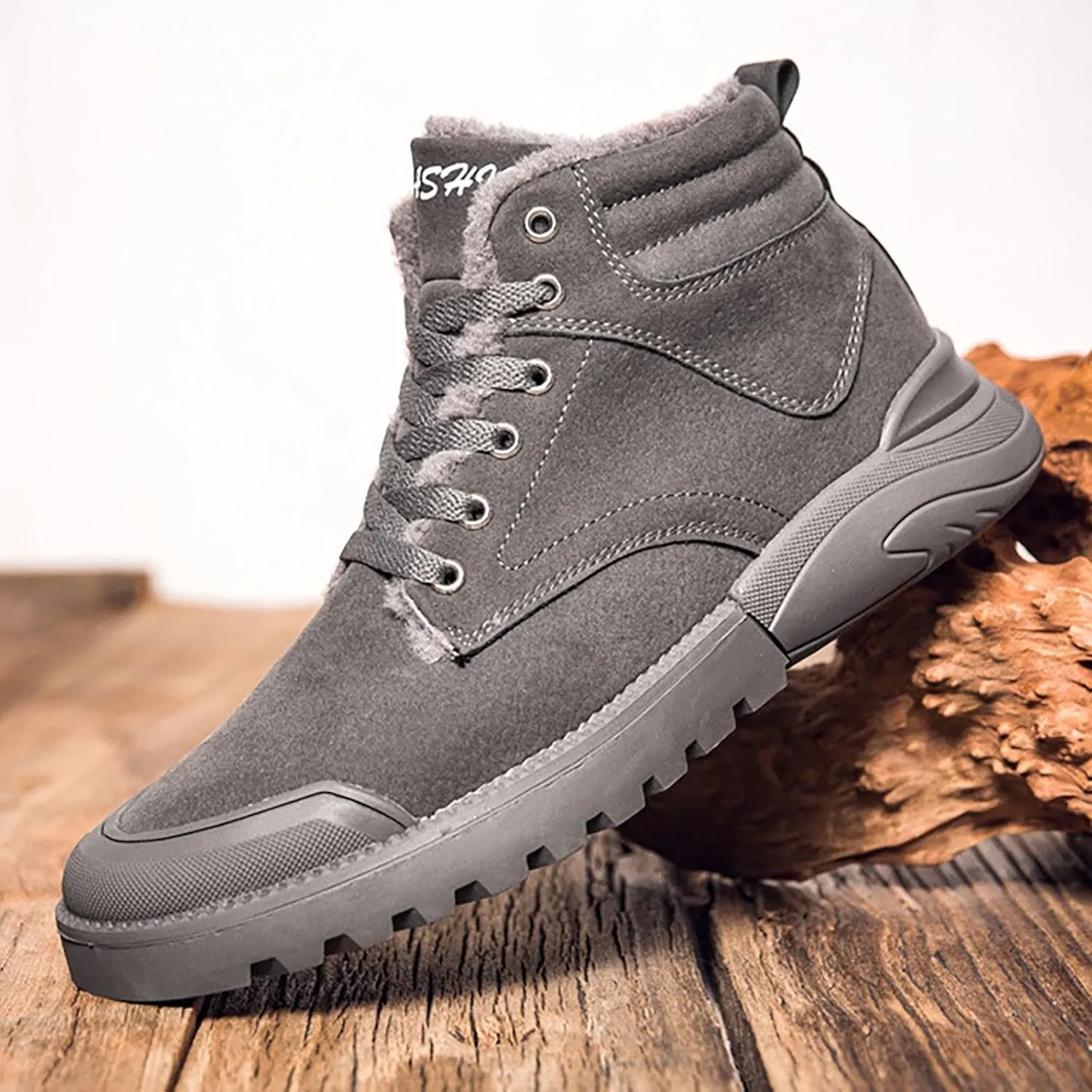 Mens Work Boots Slip On Hiking Sneakers Ankle Ladies Women Safety Shoes Winter Mid Waterproof Outdoor Botas Lightweight Hike Grounded Footwear