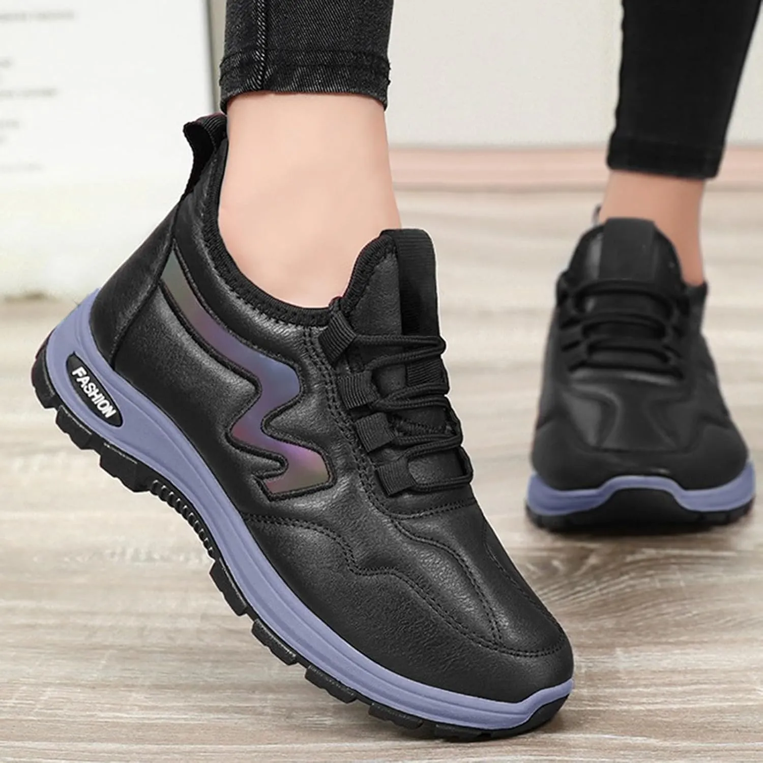 Men's Work Boots Soft Toe Hiking Sneakers Warm Fur Lined Womens Workout Shoes Winter Winter Backpacking Snow Botas Warm Water Hike Grounded Footwear