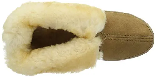 Moccasins Sheepskin Ankle Suede - Women