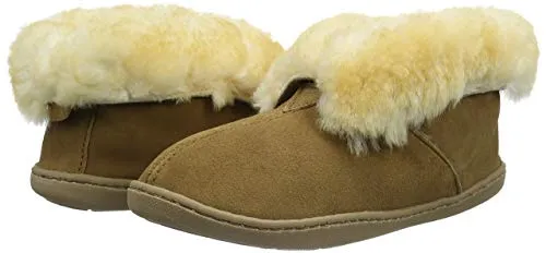 Moccasins Sheepskin Ankle Suede - Women