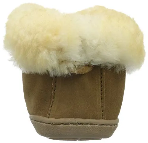 Moccasins Sheepskin Ankle Suede - Women