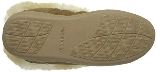 Moccasins Sheepskin Ankle Suede - Women