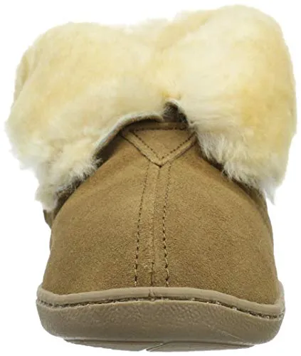 Moccasins Sheepskin Ankle Suede - Women