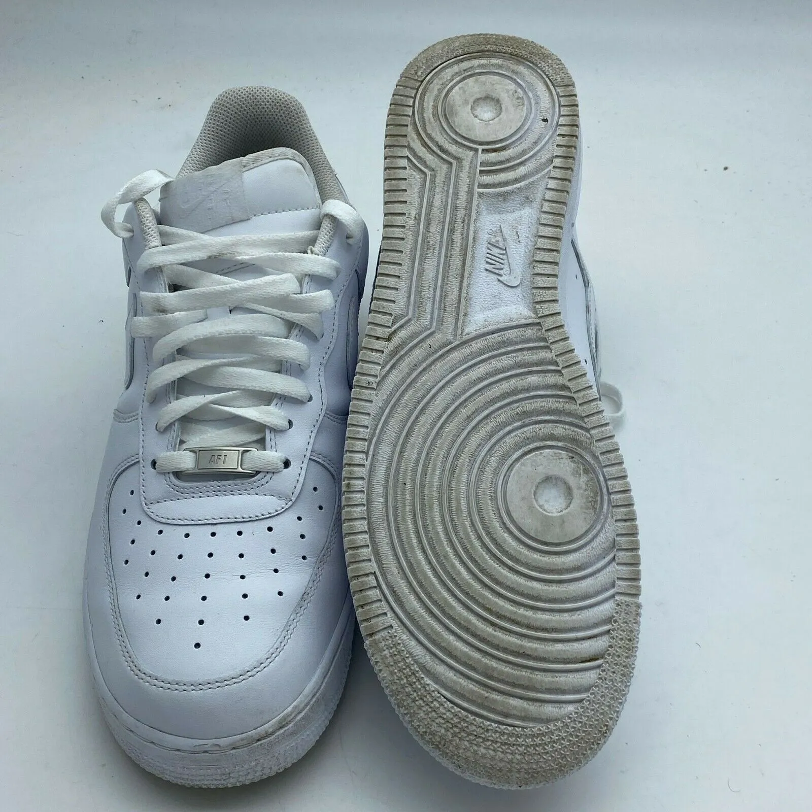 NIKE Air Force 1 Low 07 Triple White Men's size US12