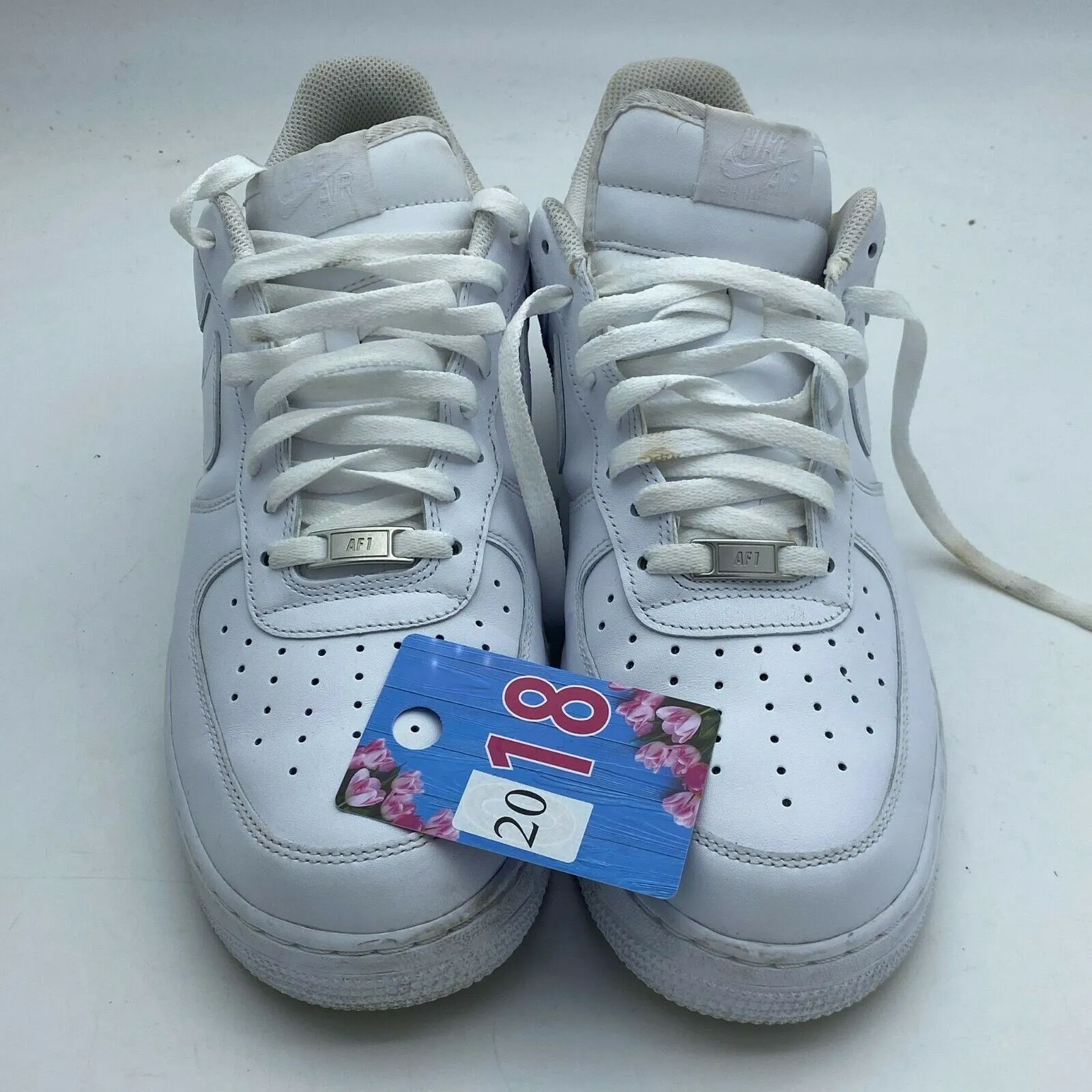NIKE Air Force 1 Low 07 Triple White Men's size US12