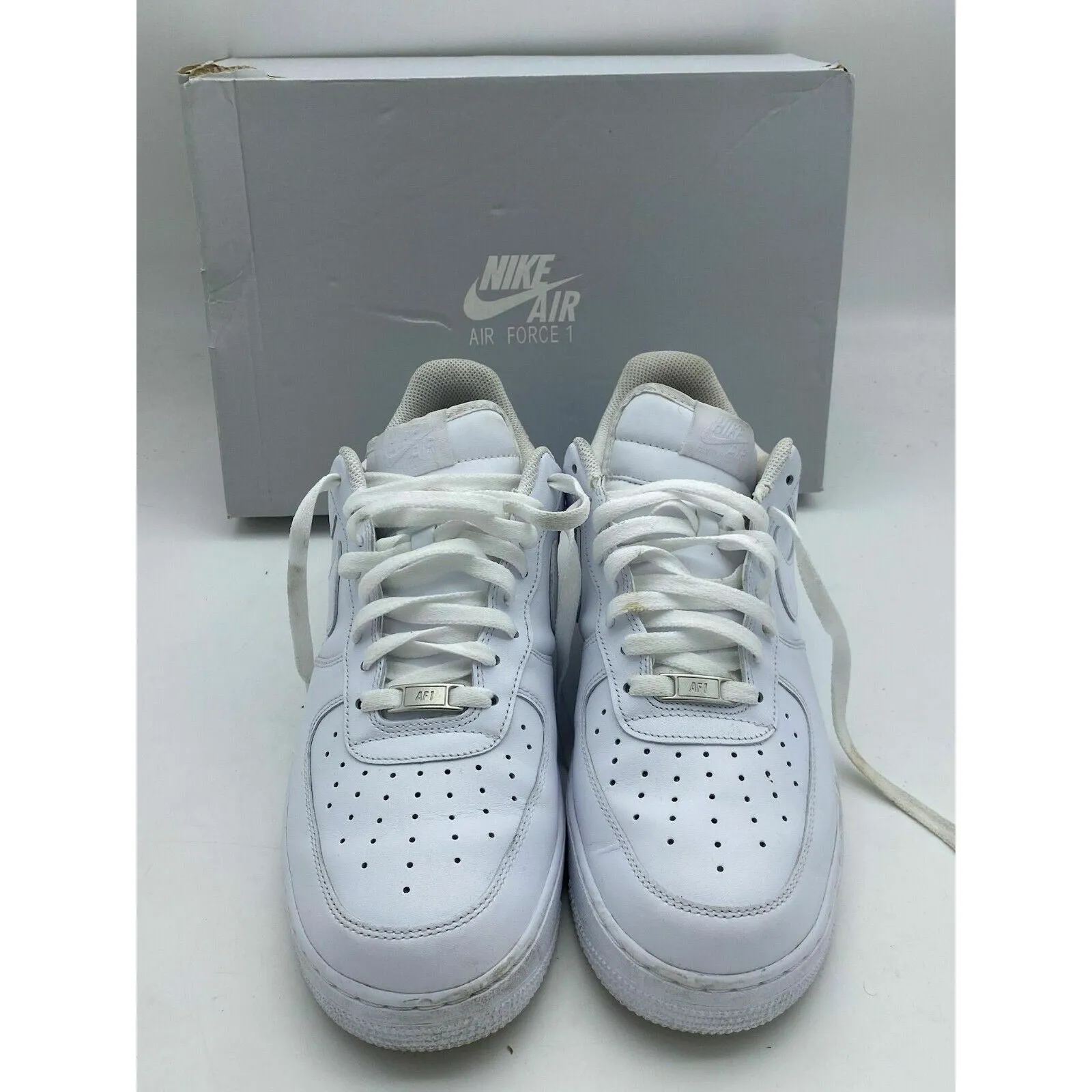 NIKE Air Force 1 Low 07 Triple White Men's size US12