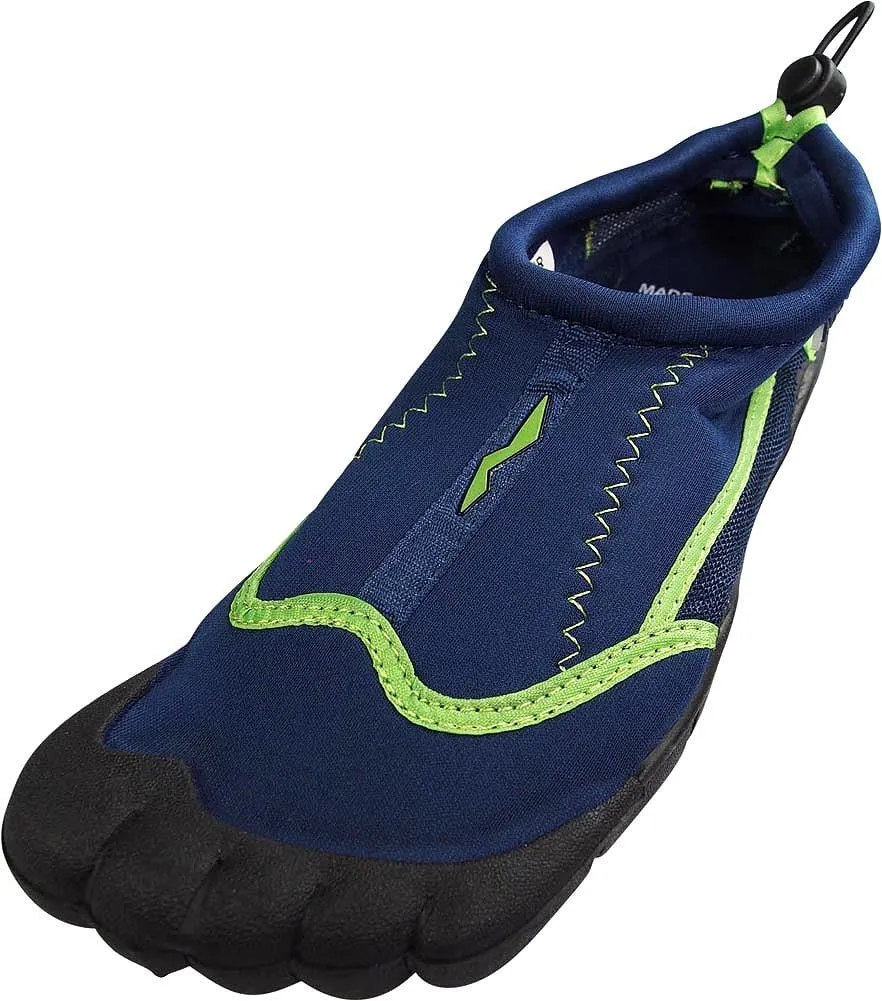 NORTY Men's Water Shoes - Aqua Swim Socks for Beach, Boat, and Pool - Skeletoe Barefoot Design - Cruise Ship Essentials - Hiking and Camping Footwear