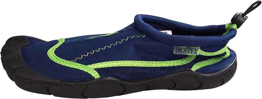 NORTY Men's Water Shoes - Aqua Swim Socks for Beach, Boat, and Pool - Skeletoe Barefoot Design - Cruise Ship Essentials - Hiking and Camping Footwear