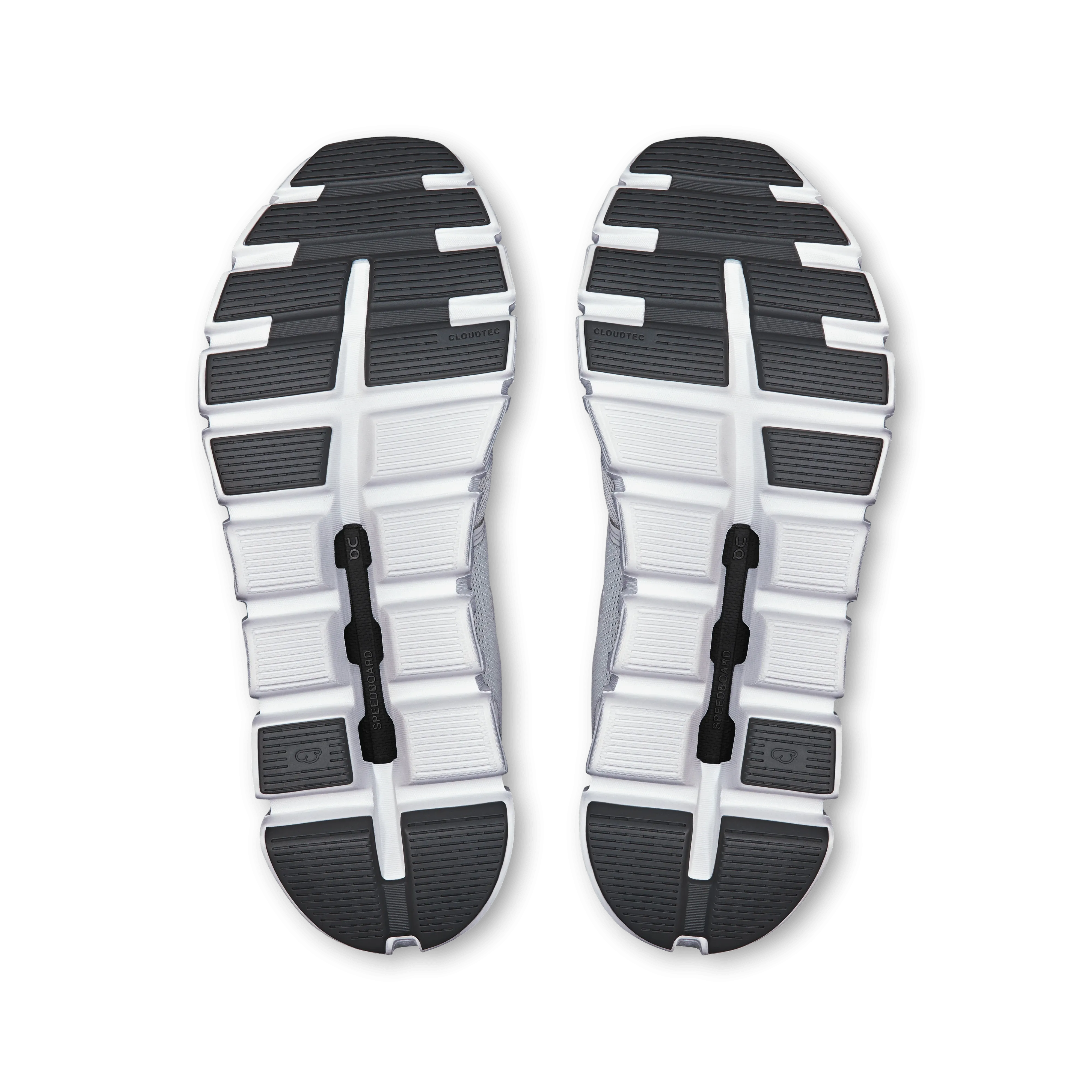 On Cloud Women's Cloud 6 Running Shoes- Glacier/ White