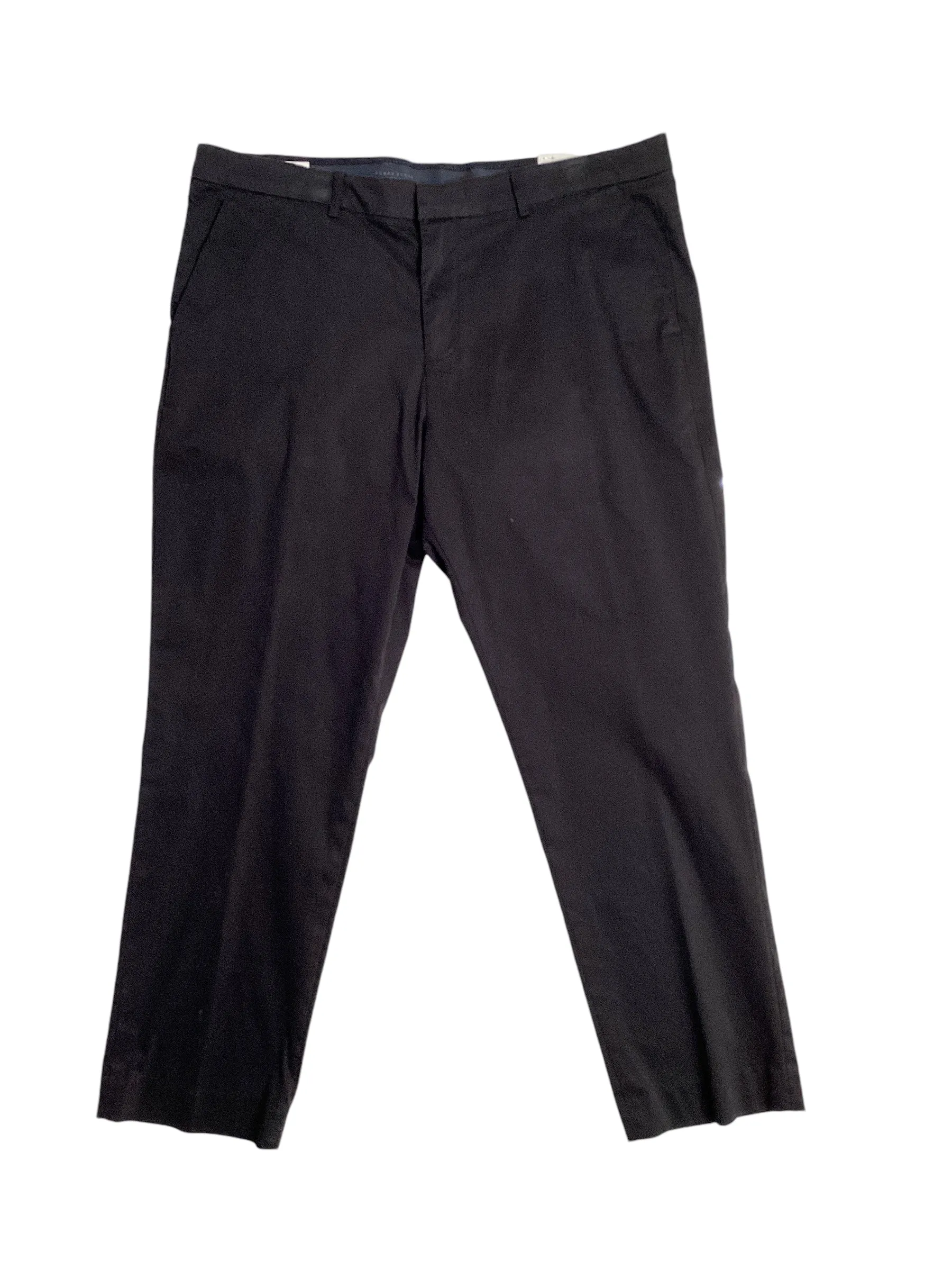 Perry Ellis Portfolio Mens Slim Fit Suit Dress Pants Charcoal Grey 36 x 29