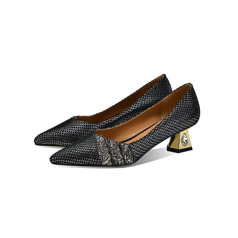 Serpatura Luxalon Slip Heels