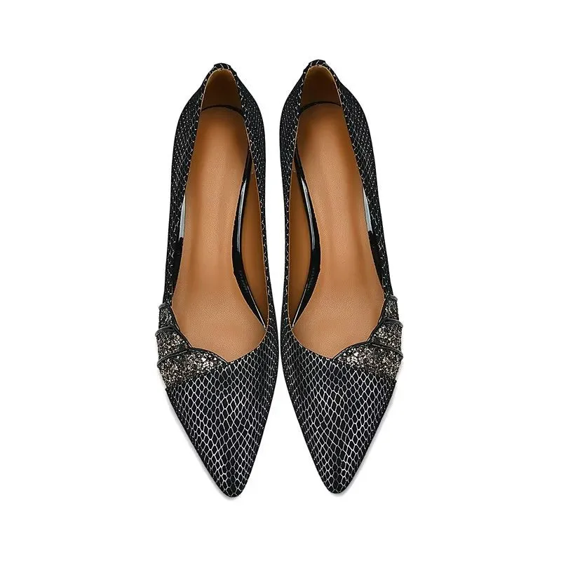 Serpatura Luxalon Slip Heels