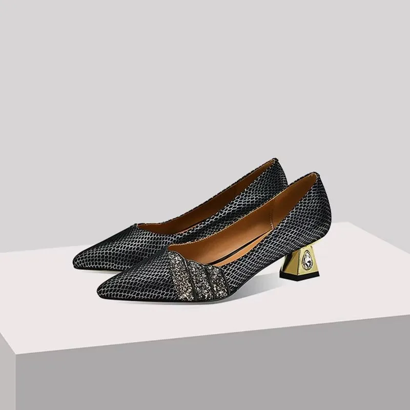 Serpatura Luxalon Slip Heels