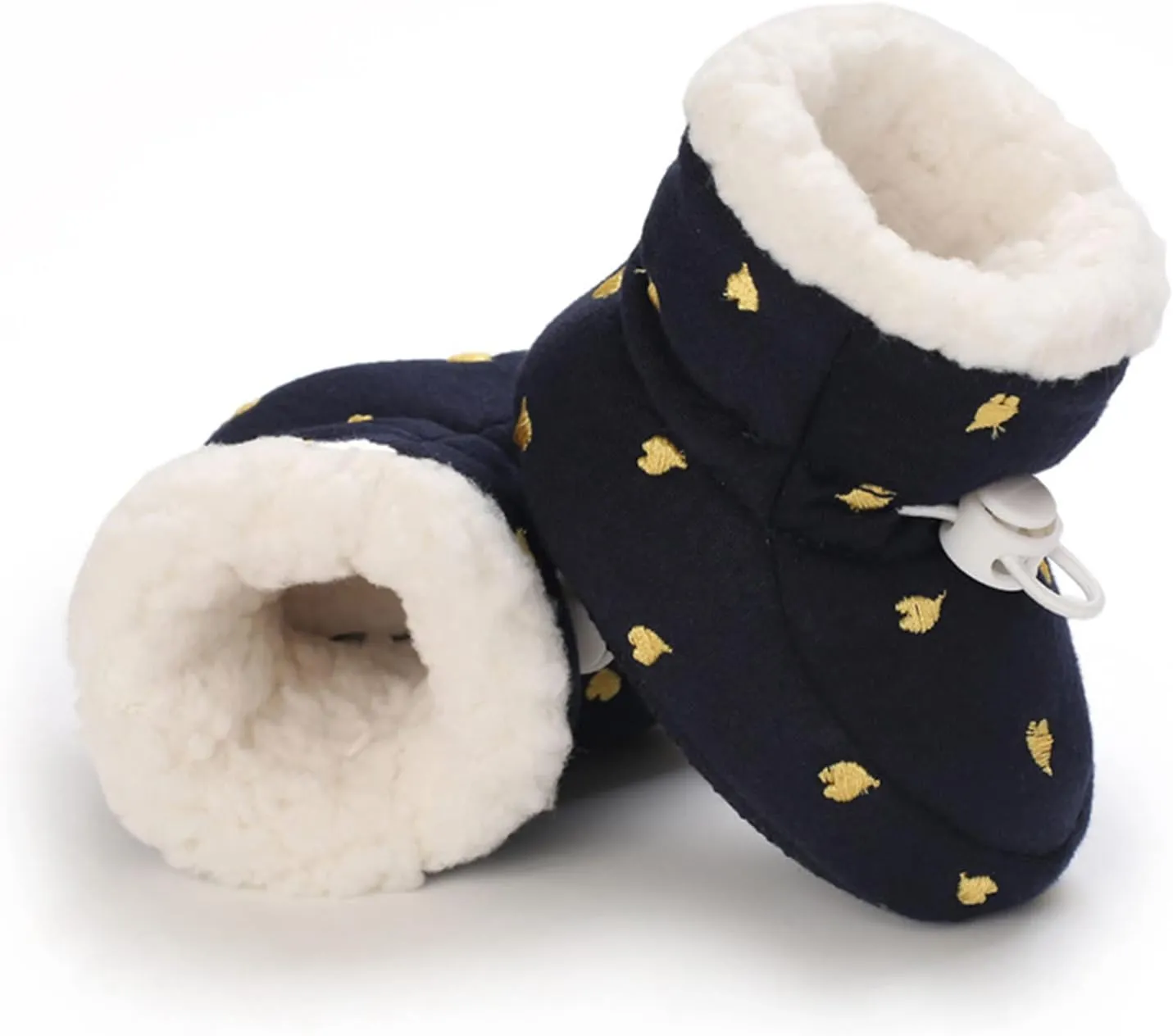 Shoes for Baby Girl Baby Shoes Fleece Warm Short Boots Shoes Fashion Printing Non Slip Breathable Nude Boots Size 3 Baby Girl Boots