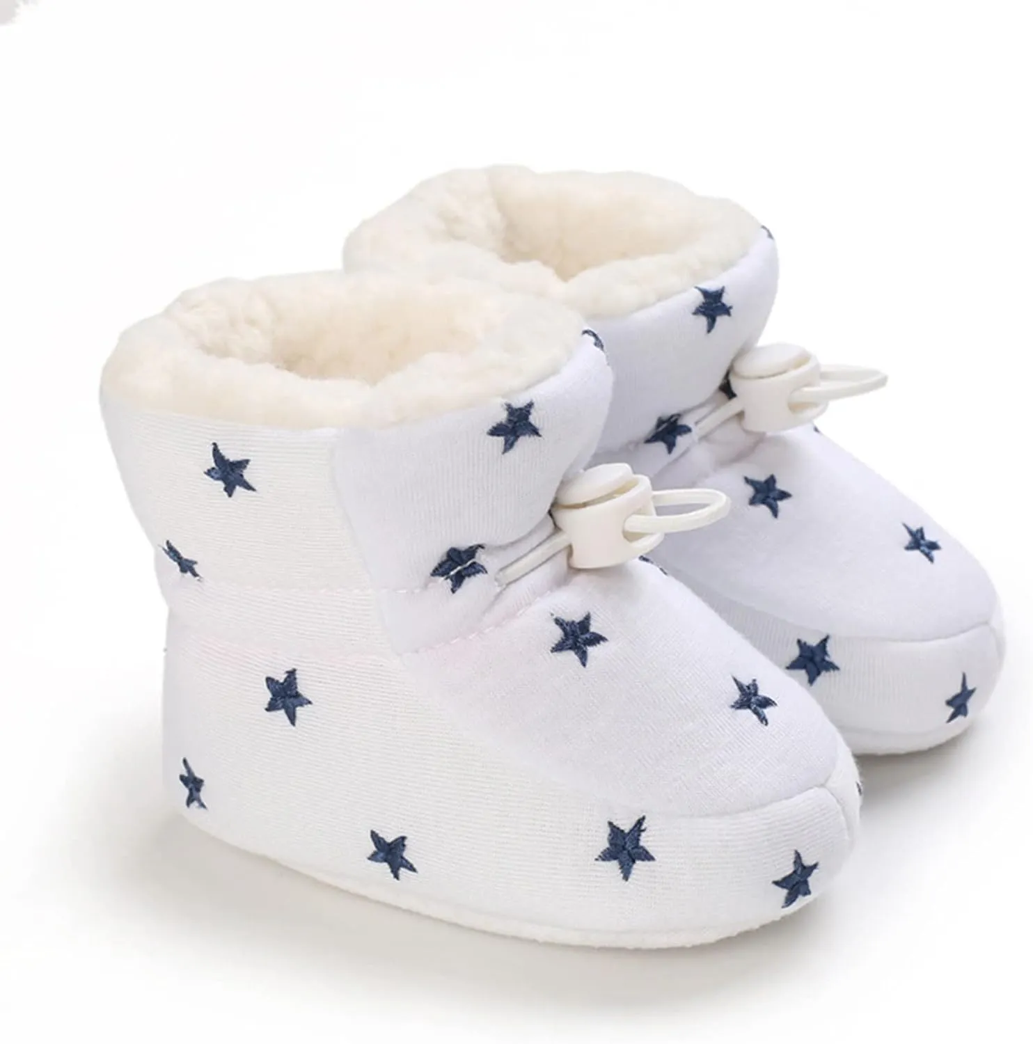 Shoes for Baby Girl Baby Shoes Fleece Warm Short Boots Shoes Fashion Printing Non Slip Breathable Nude Boots Size 3 Baby Girl Boots