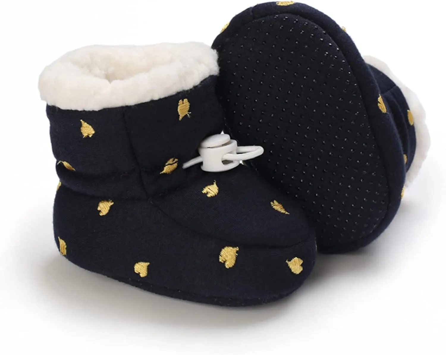 Shoes for Baby Girl Baby Shoes Fleece Warm Short Boots Shoes Fashion Printing Non Slip Breathable Nude Boots Size 3 Baby Girl Boots