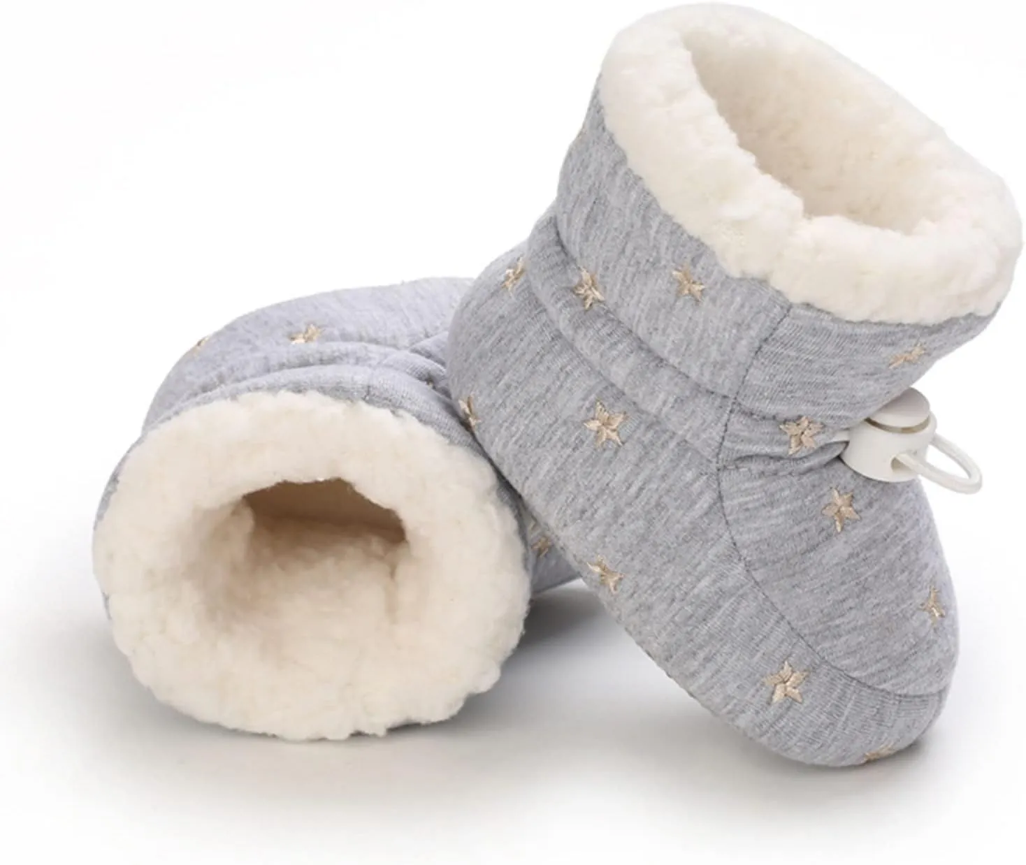 Shoes for Baby Girl Baby Shoes Fleece Warm Short Boots Shoes Fashion Printing Non Slip Breathable Nude Boots Size 3 Baby Girl Boots