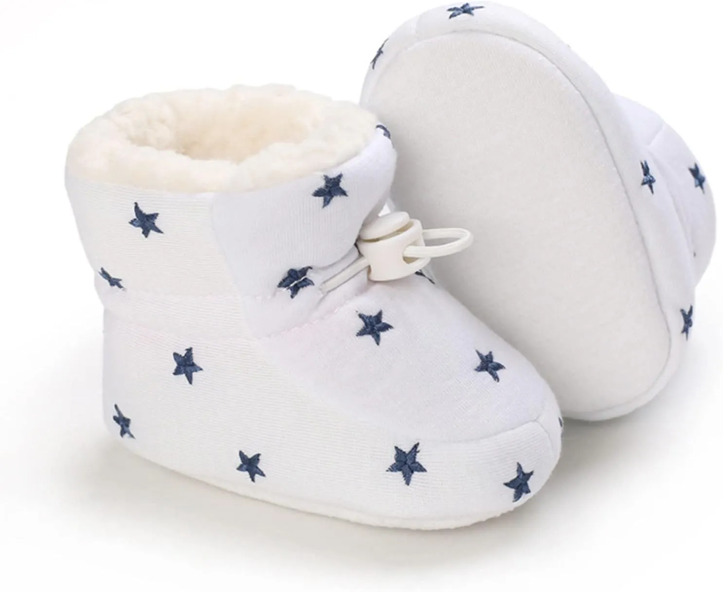 Shoes for Baby Girl Baby Shoes Fleece Warm Short Boots Shoes Fashion Printing Non Slip Breathable Nude Boots Size 3 Baby Girl Boots