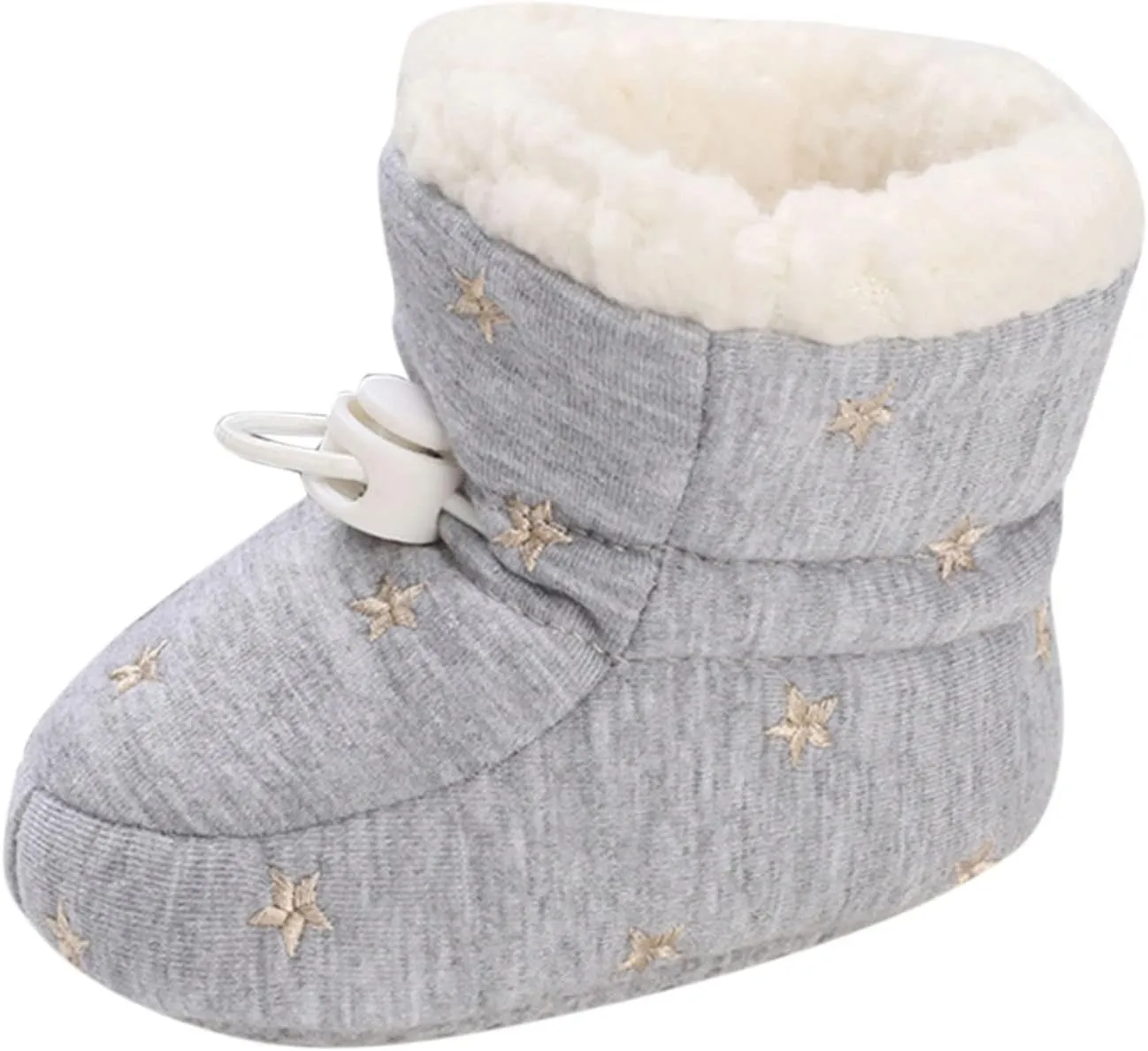 Shoes for Baby Girl Baby Shoes Fleece Warm Short Boots Shoes Fashion Printing Non Slip Breathable Nude Boots Size 3 Baby Girl Boots
