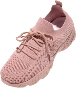Shoes For Women Sneakers Slip On Breathable Mesh Walking Shoes Fashion Sneakers Comfort Non Slip Running Tennis Shoes