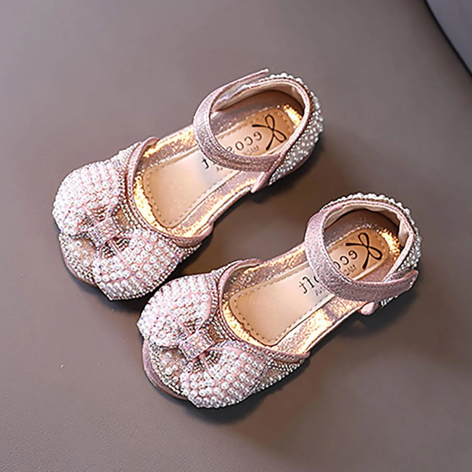 Spring And Summer Children Dance Shoes Girls Dress Performance Princess Shoes Flat Bottom Snow girls booties size