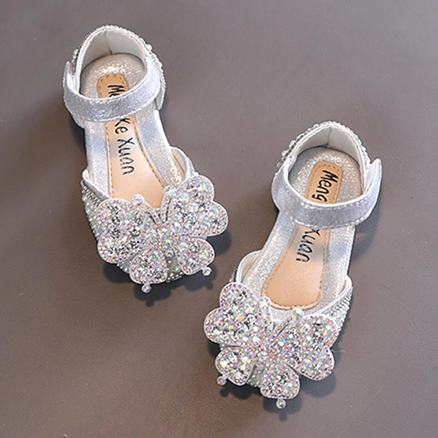 Spring and Summer Children Dance Shoes Girls Dress Performance Princess Shoes Pearl Toddler Girls Booties Size 5