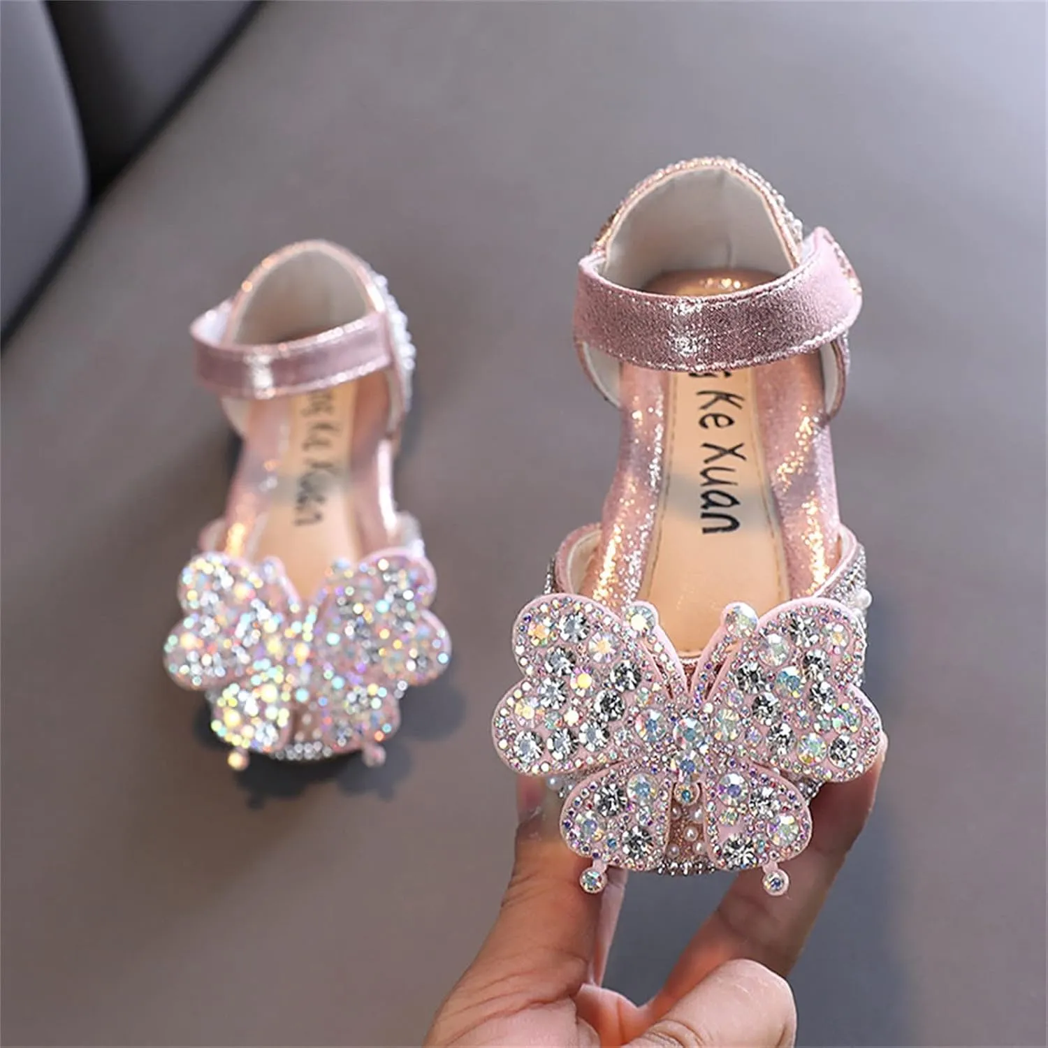 Spring and Summer Children Dance Shoes Girls Dress Performance Princess Shoes Pearl Toddler Girls Booties Size 5