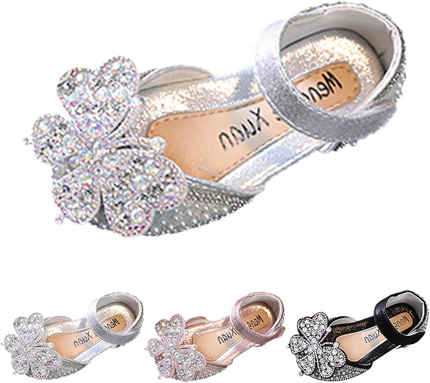 Spring and Summer Children Dance Shoes Girls Dress Performance Princess Shoes Pearl Toddler Girls Booties Size 5