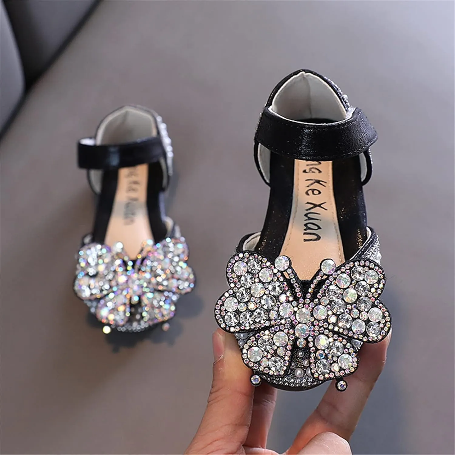 Spring and Summer Children Dance Shoes Girls Dress Performance Princess Shoes Pearl Toddler Girls Booties Size 5