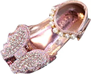 Spring And Summer Children Dance Shoes Girls Dress Performance Princess Shoes Rhinestone girls booties size 3