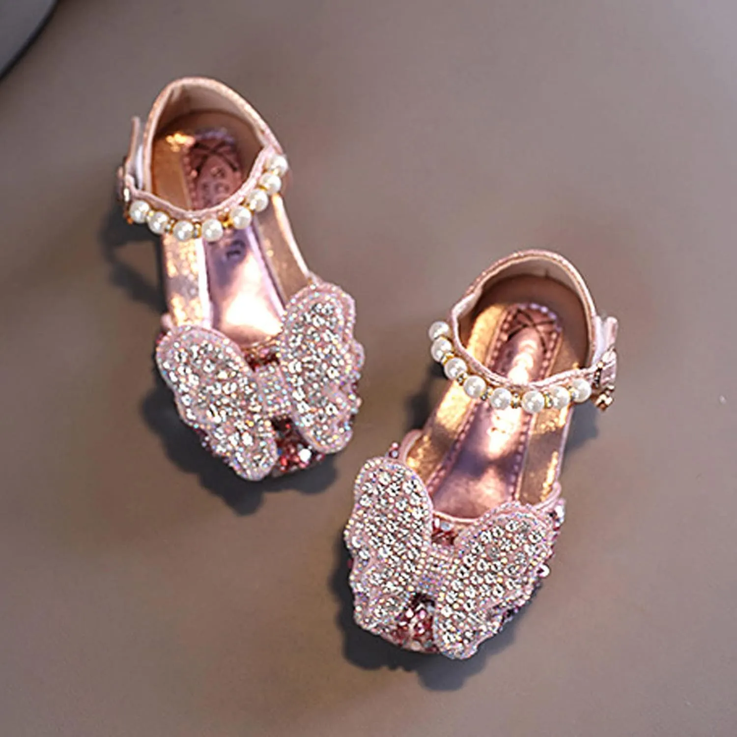 Spring And Summer Children Dance Shoes Girls Dress Performance Princess Shoes Rhinestone girls booties size 3