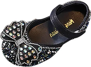 Spring and Summer Children Dance Shoes Girls Performance Princess Shoes Rhinestone Pearl Dress