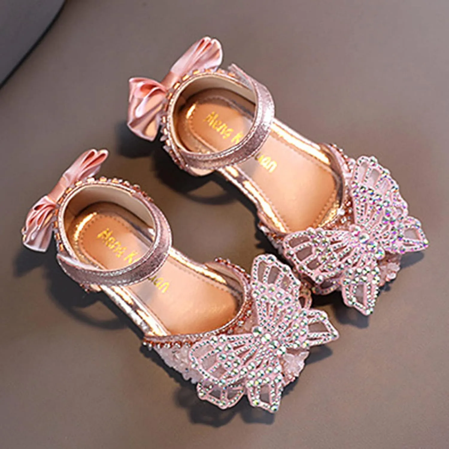 Summer Girls Dance Shoes Princess Dress Performance Shoes Silk Bow Rhinestone Mesh Bow Boots for girls booties 10