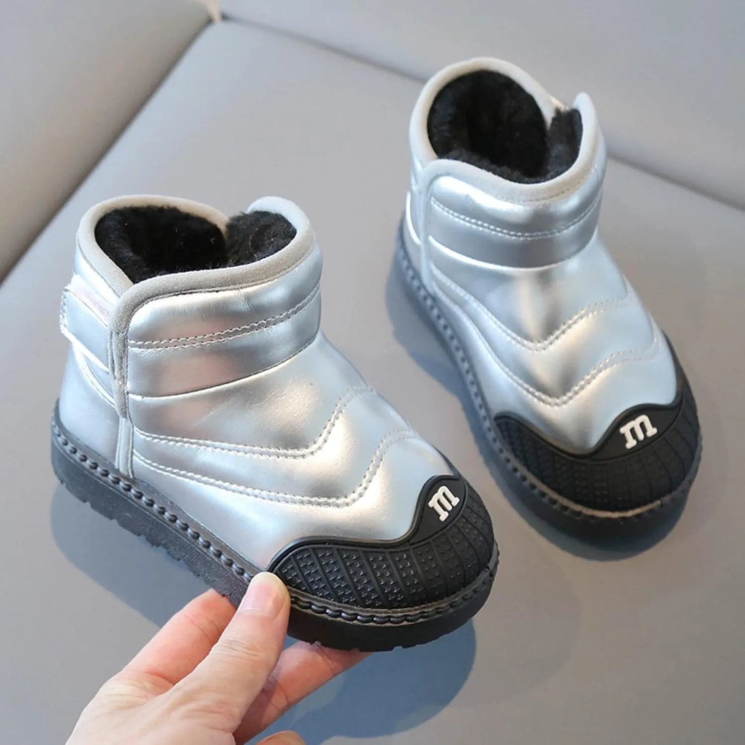 Toddler Boots for Girls Tan Baby Shoes Toddler Boots Fashion Soft Bottom Toddler Shoes Plus Girls Snow Boot Size 13
