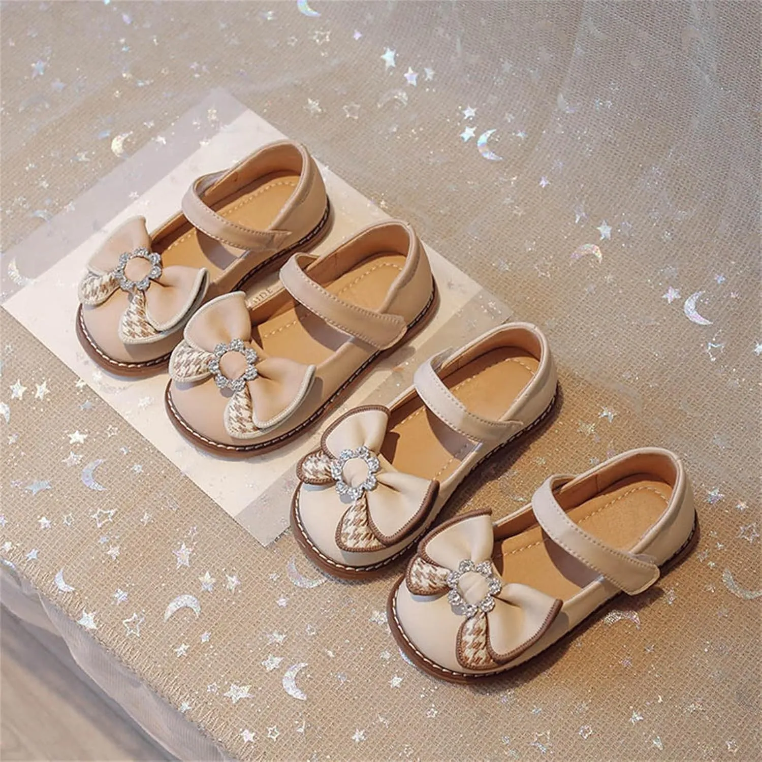 Toddler Flower Girl Bowknot Mary Jane Dress Shoes Cute School niform Platform Kids Elegant Baptism Pary Shoes