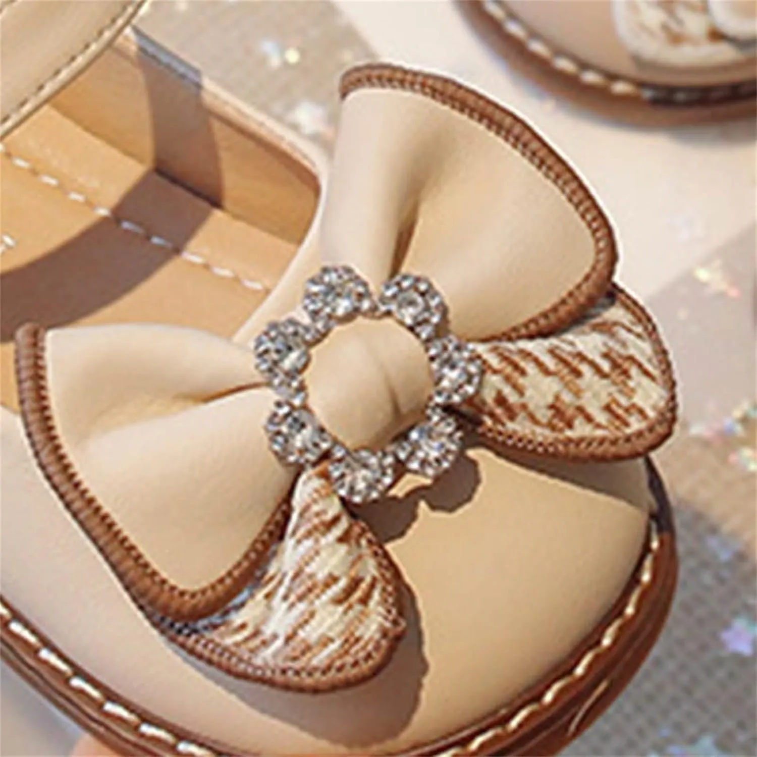 Toddler Flower Girl Bowknot Mary Jane Dress Shoes Cute School niform Platform Kids Elegant Baptism Pary Shoes