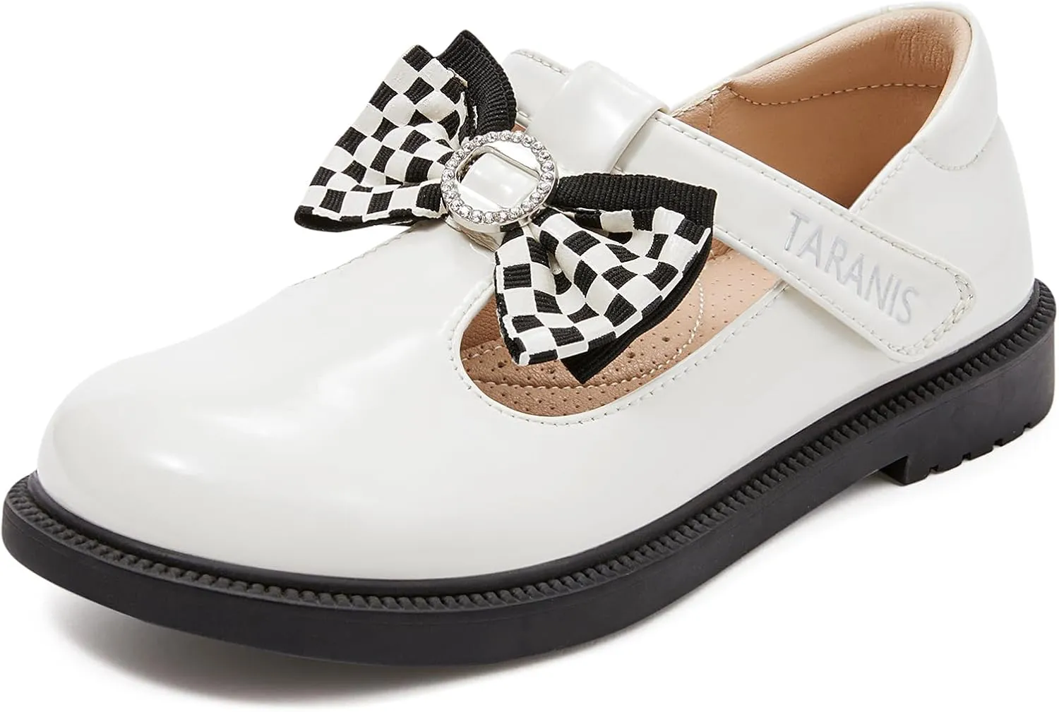Toddler/Little Girls Mary Jane Bow Tie Flats Shoes Slip-on School Party Dress Shoes