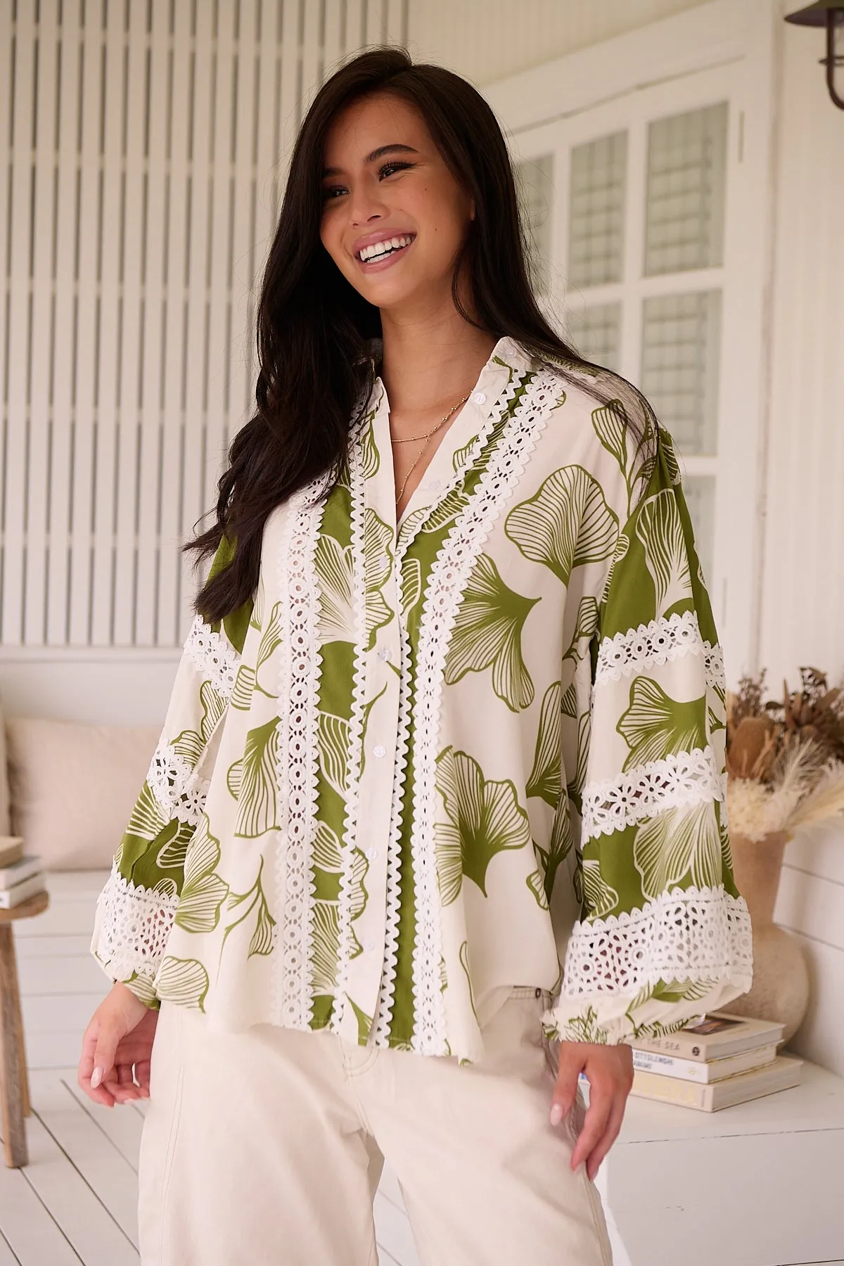 Viola Blouse -  Emery