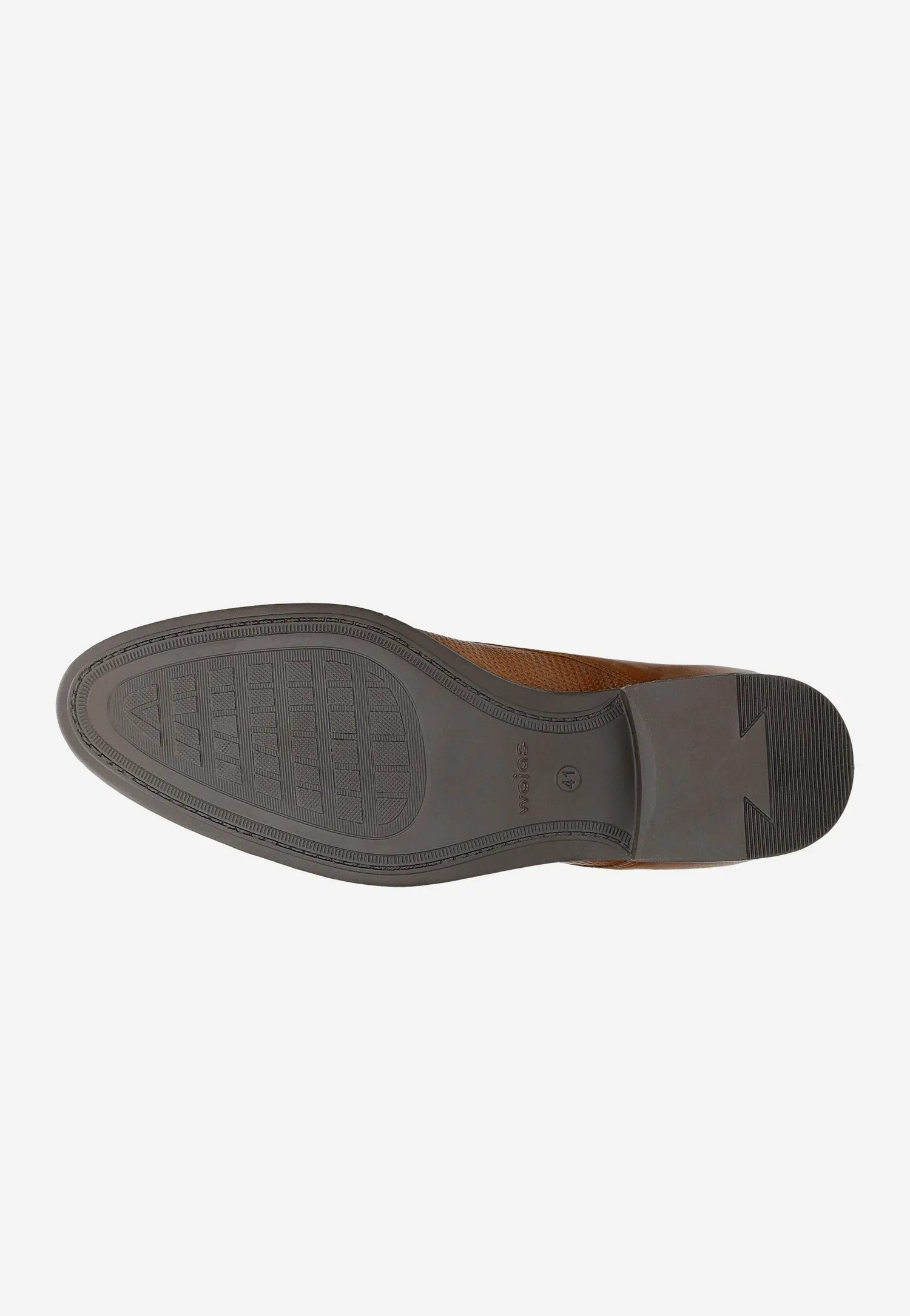 Wojas Brown Embossed Dress Shoes | 1014052