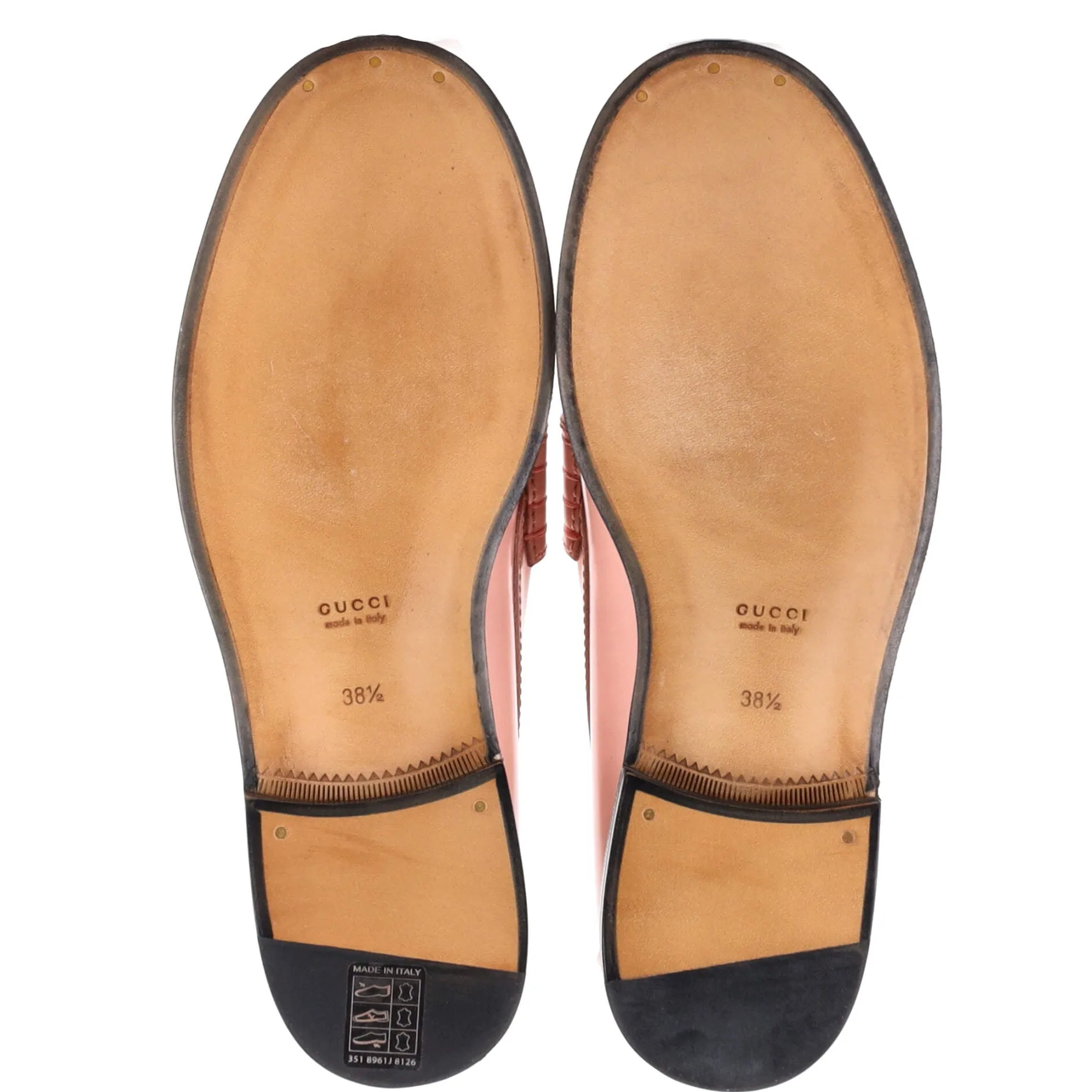 Women's Interlocking G Cutout Loafers Leather