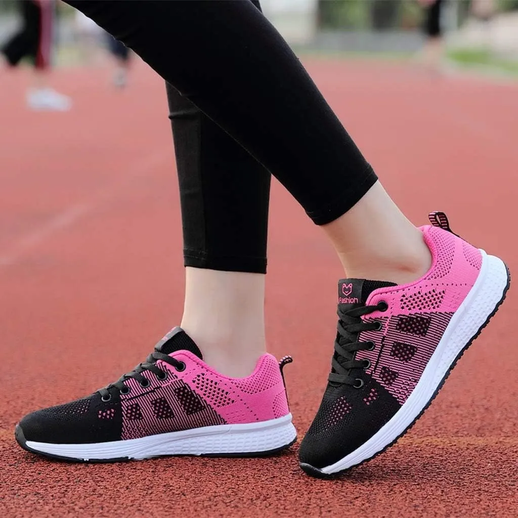 Womens Lace Up Walking Shoes Memory Foam Lightweight Comfort Mens Dress Shoes Sport Shoes Dressy Casual Wedge Sneakers Black Tennis Shoe Trainers Shoe
