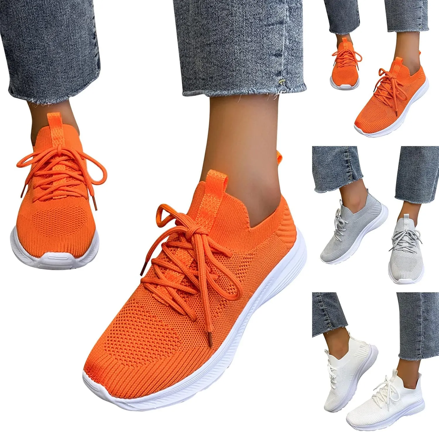 Womens Slip on Sneakers Cute Shoes for Teen Girls Women Lightweight Tennis Shoes Slip on Shoes Women Comfortable