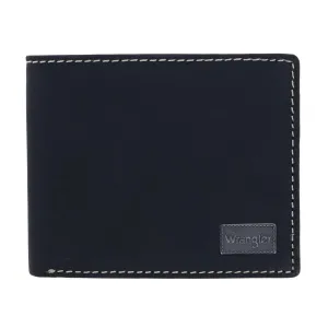 Wrangler Men's Oil Tanned Leather Bifold Wallet